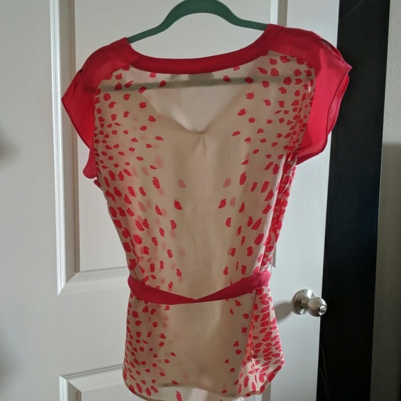 Pink/Biege Blouse - Picture 3 of 4